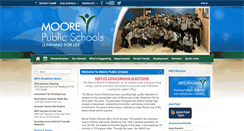 Desktop Screenshot of mooreschools.com
