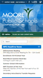Mobile Screenshot of mooreschools.com